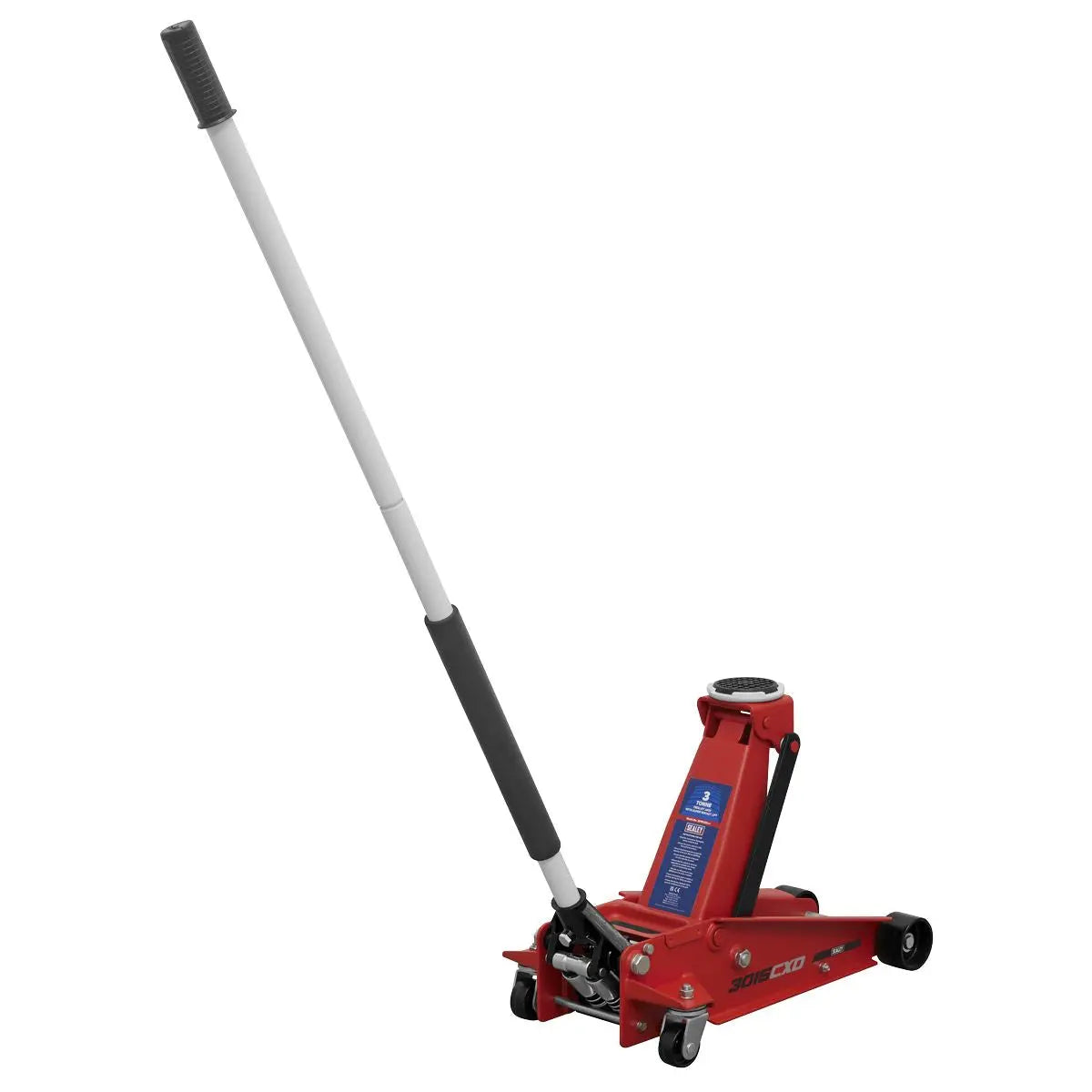 Sealey Trolley Jack with Super Rocket Lift 3 Tonne 