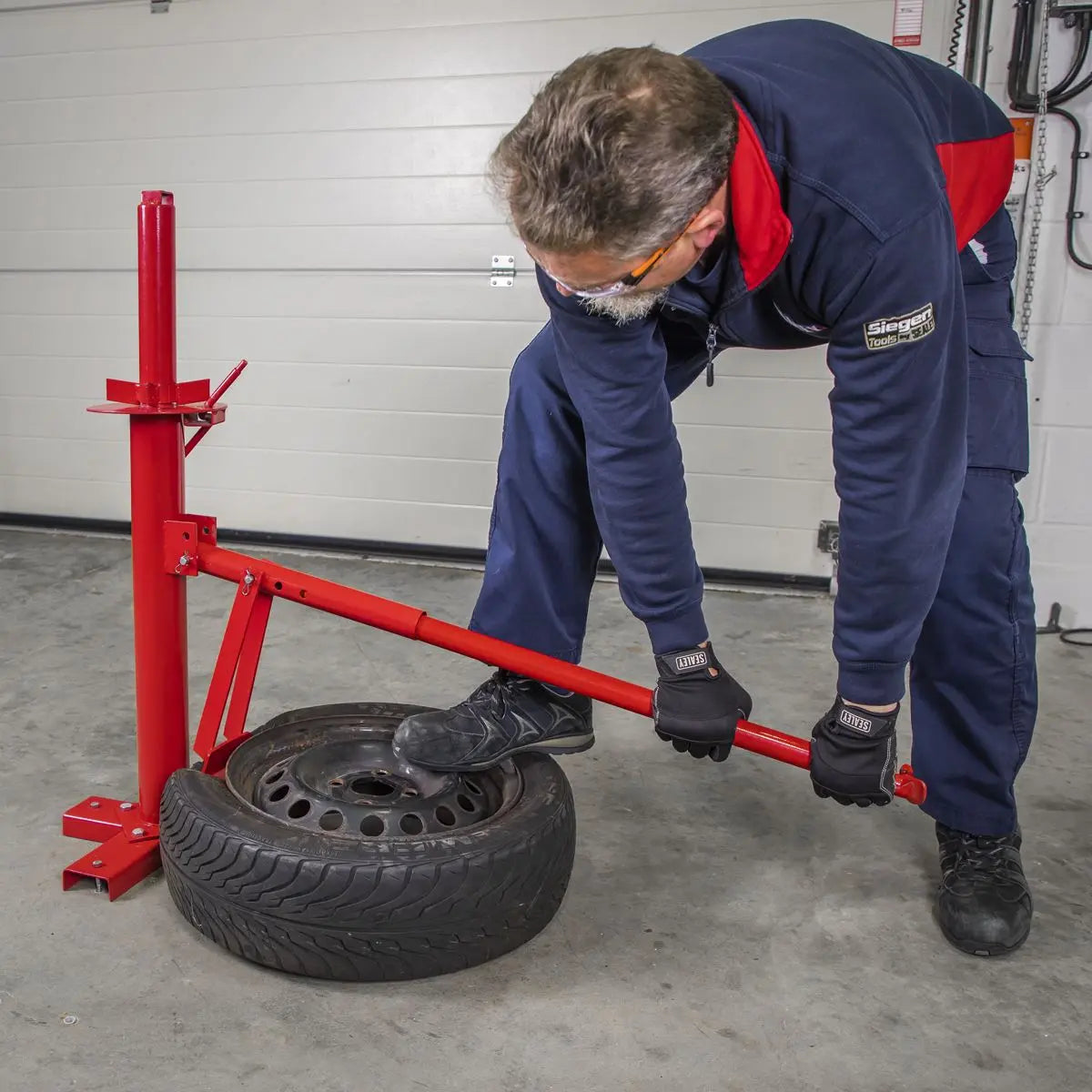 Sealey Tyre Changer Manual Operation 