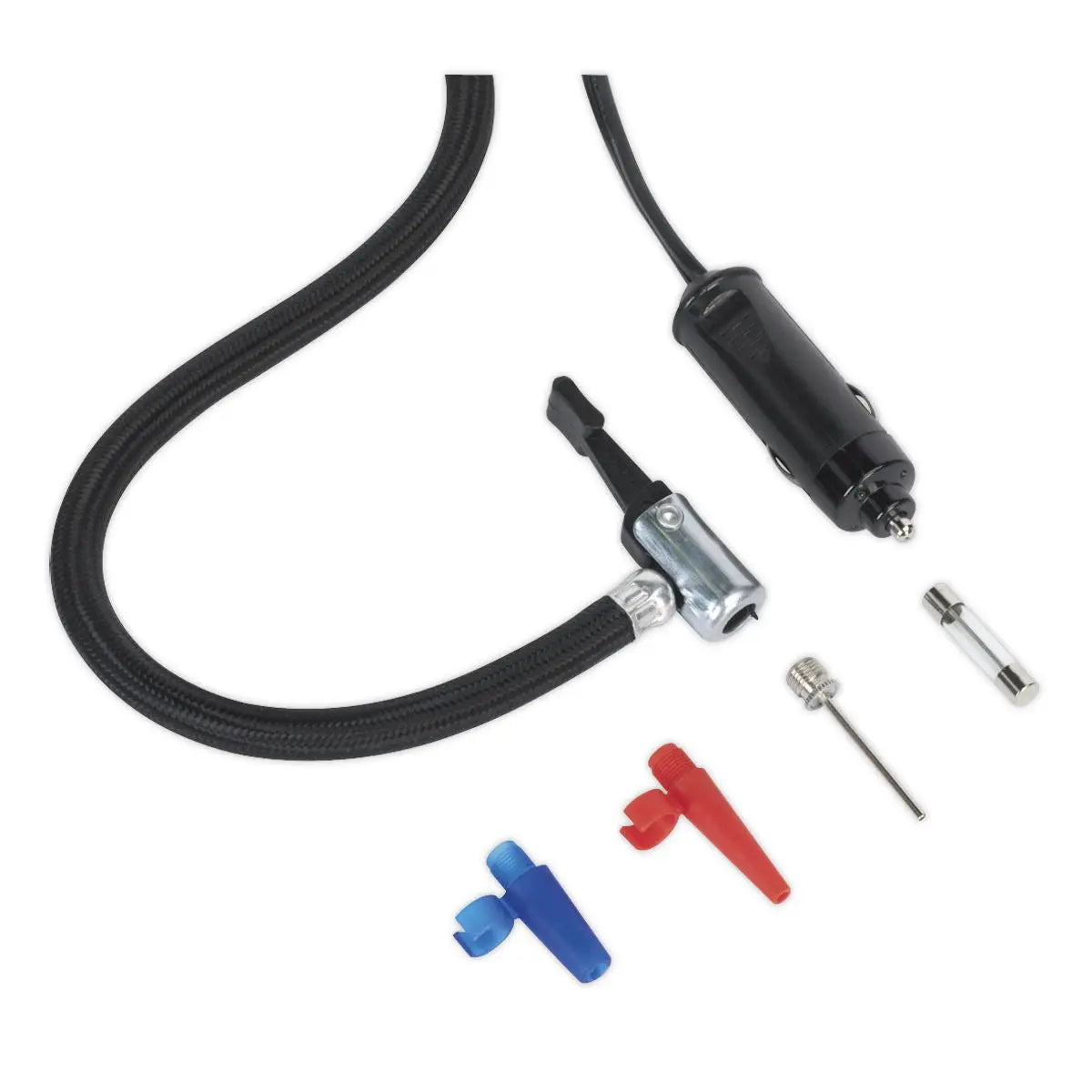 Sealey Tyre Inflator/Air Compressor 12V Heavy-Duty 