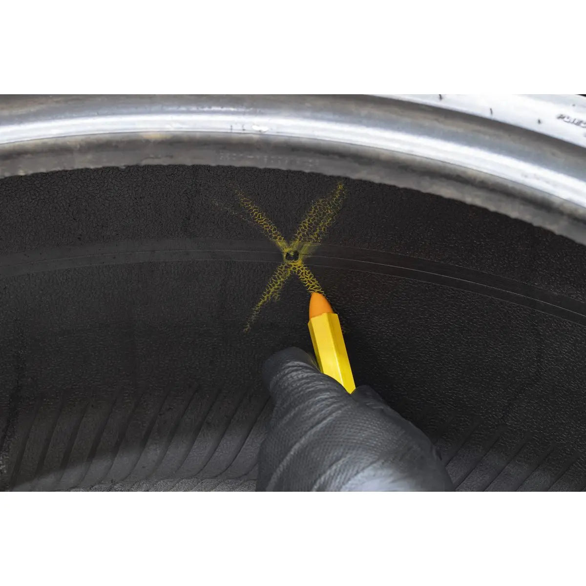 Sealey Tyre Marking Crayon - Yellow Pack of 6 