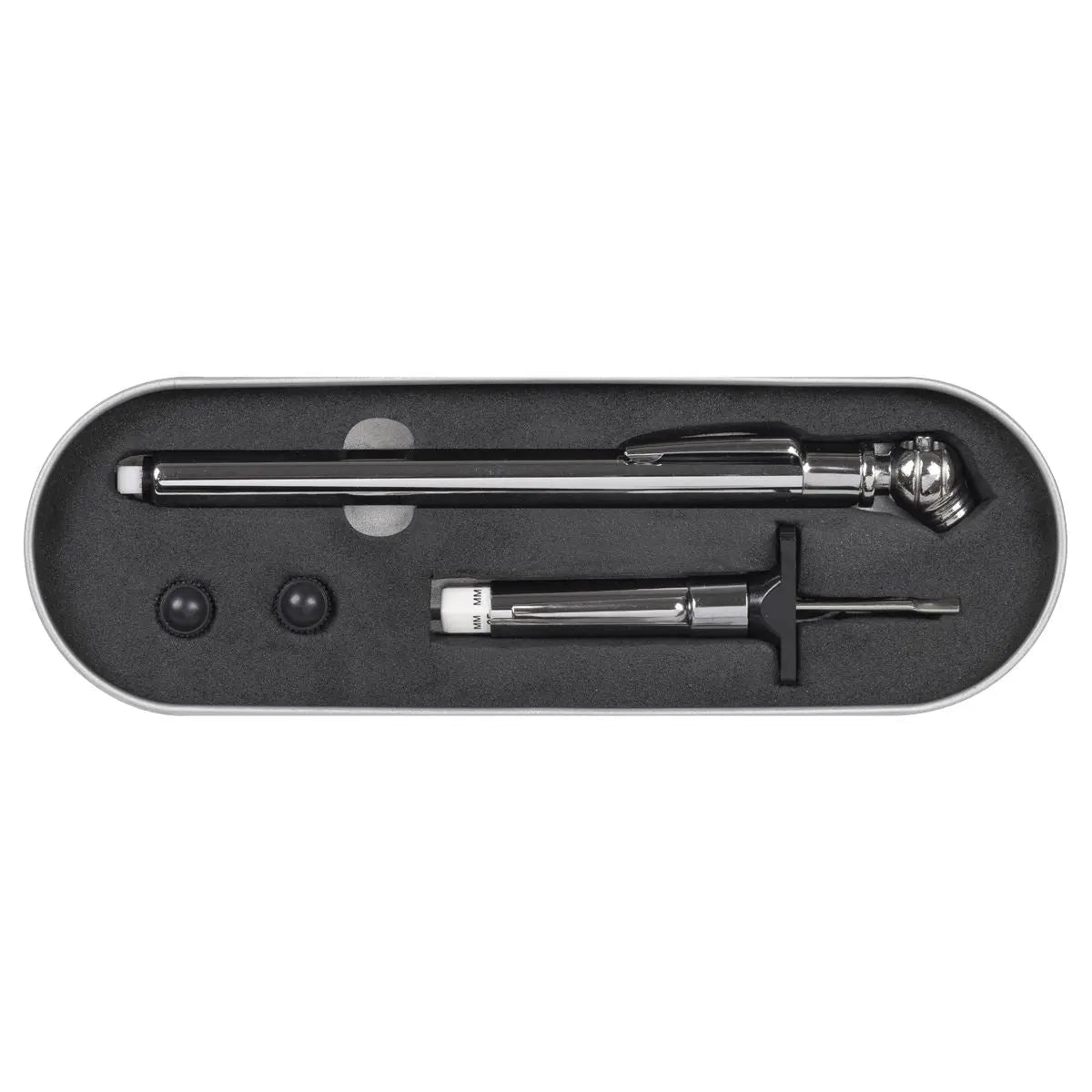 Sealey Tyre Pressure & Tread Depth Gauge Set 2pc  White Rose Tools