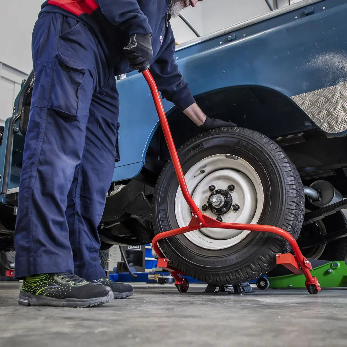 Sealey Tyre & Wheel Handling Dolly - 127kg Capacity 