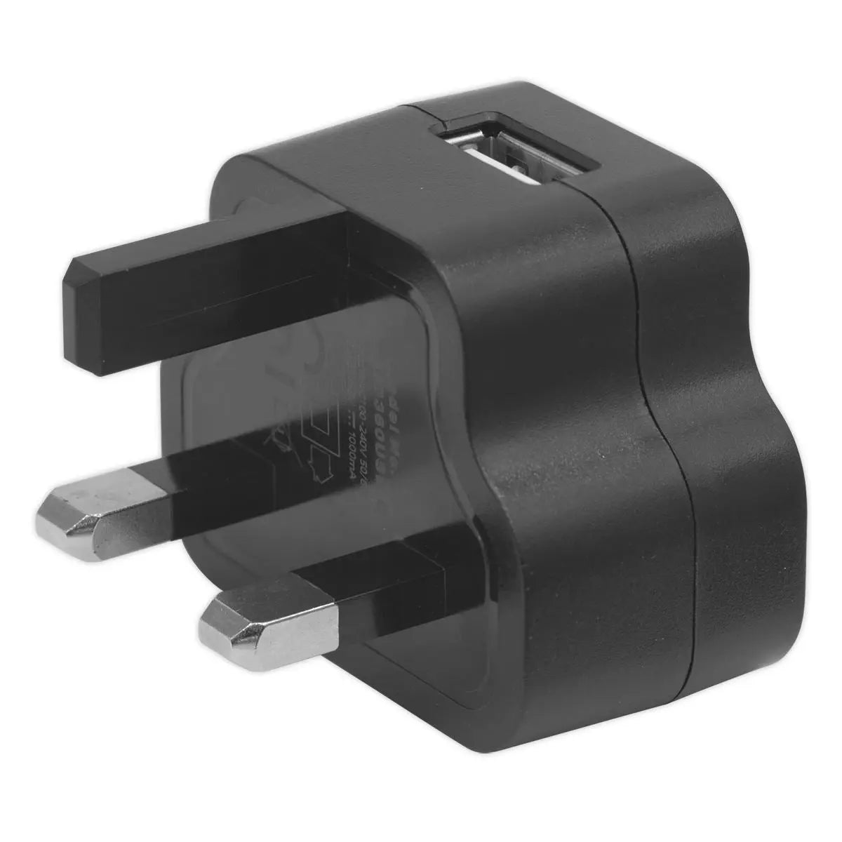 Sealey USB Mains Charger 5V⎓1A 