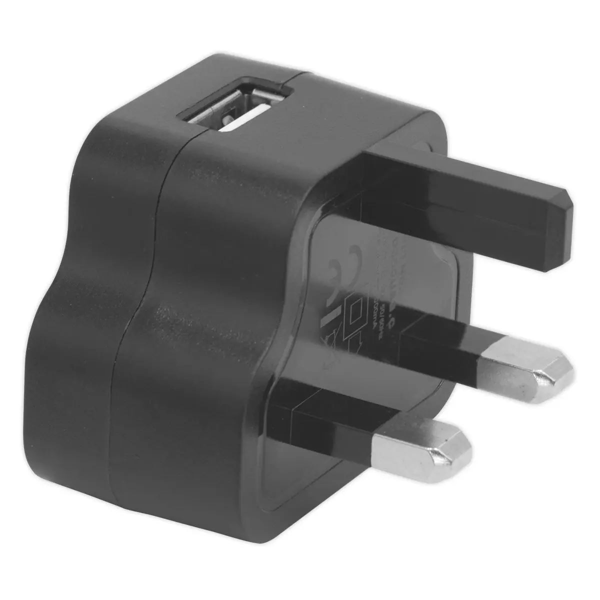 Sealey USB Mains Charger 5V⎓1A 