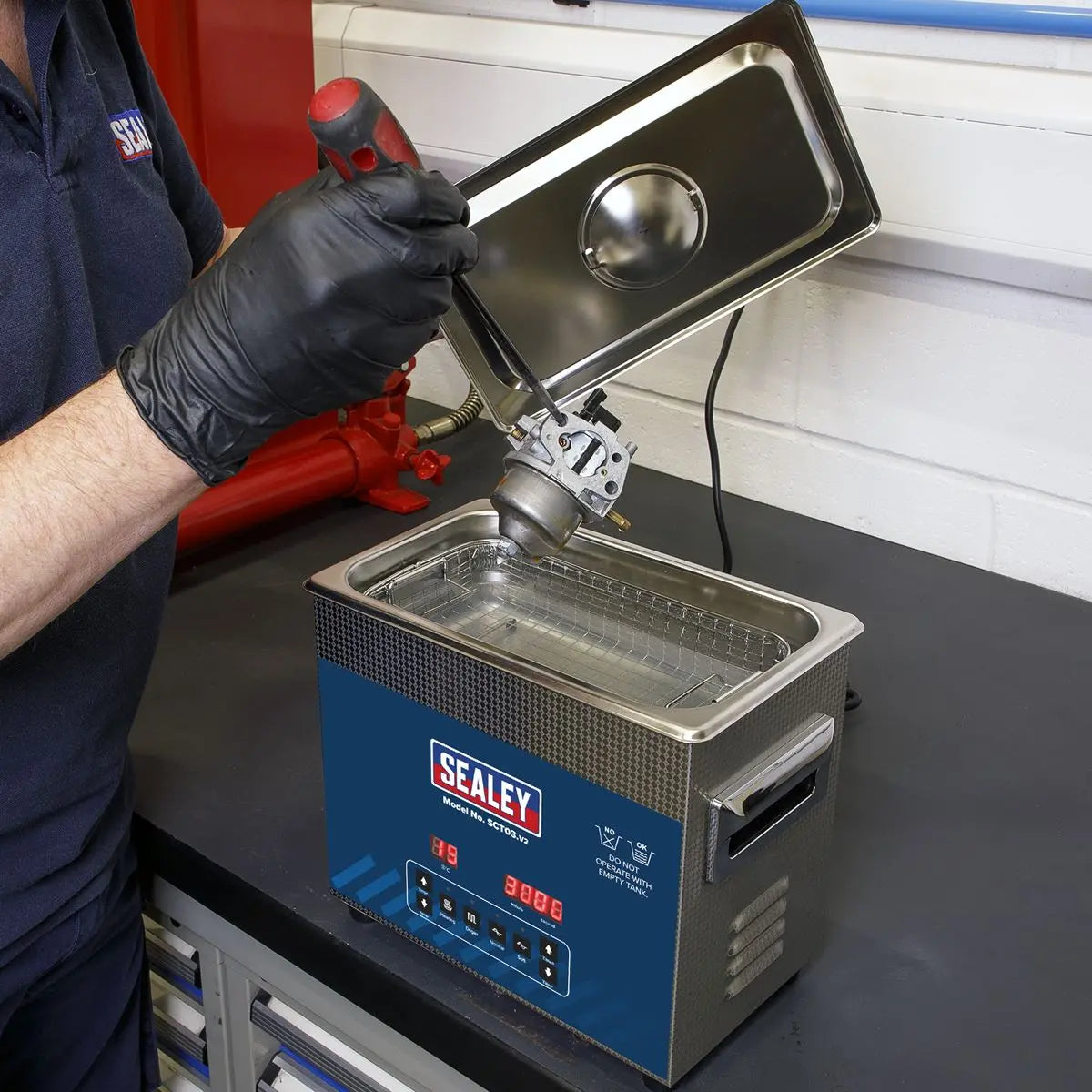 Sealey Ultrasonic Cleaning Fluid 5L 