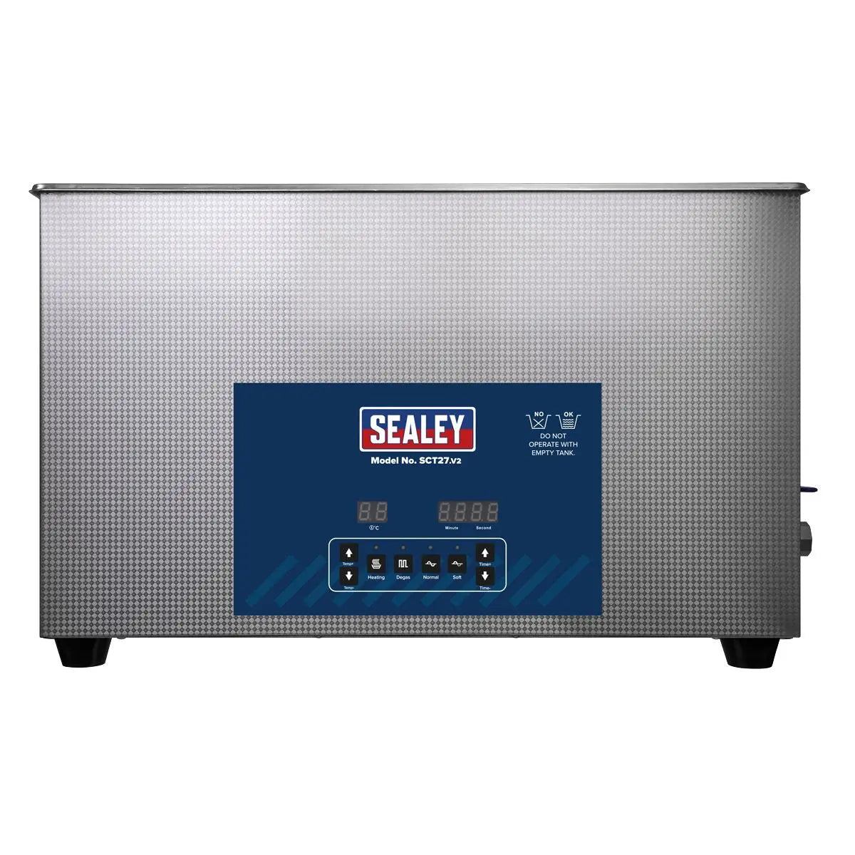Sealey Ultrasonic Parts Cleaning Tank 27L 