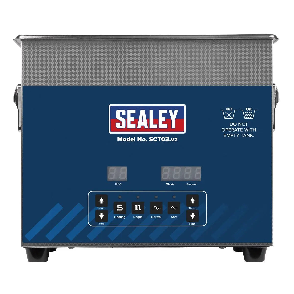 Sealey Ultrasonic Parts Cleaning Tank 3L 