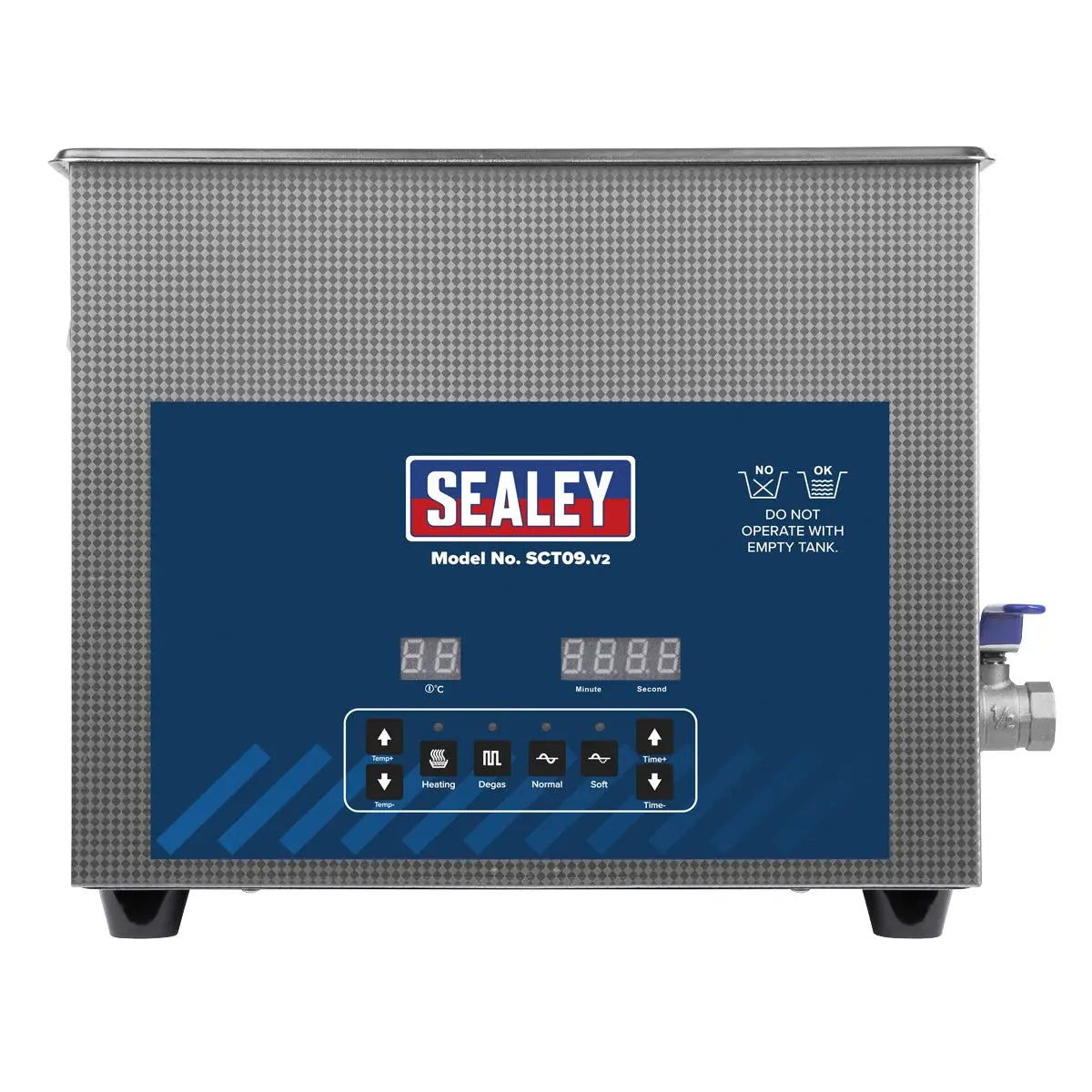 Sealey Ultrasonic Parts Cleaning Tank 9L 