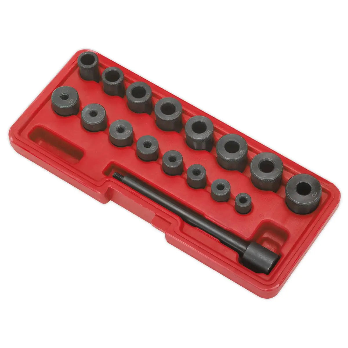 Sealey Universal Clutch Aligning Tool Set 17pc 