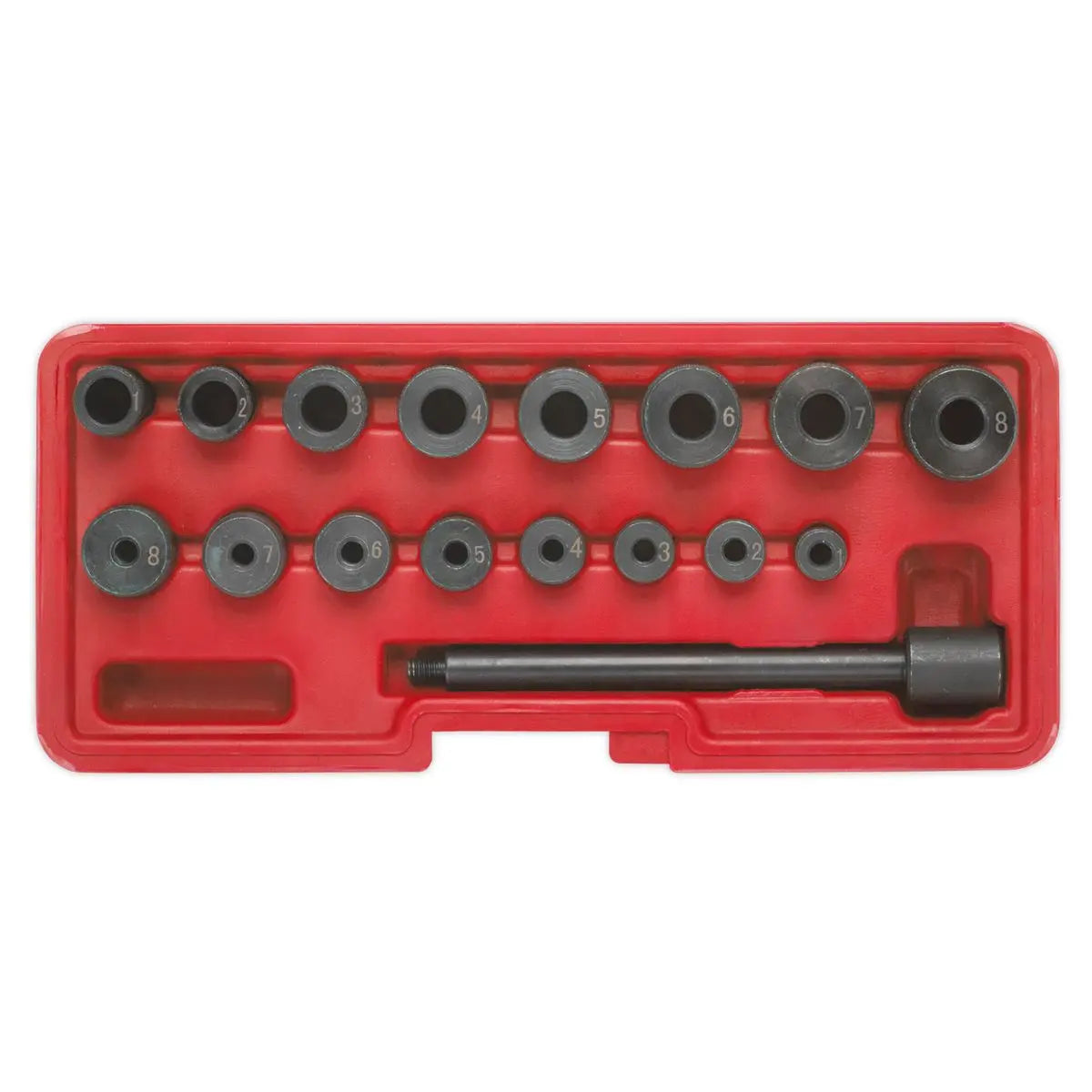 Sealey Universal Clutch Aligning Tool Set 17pc 