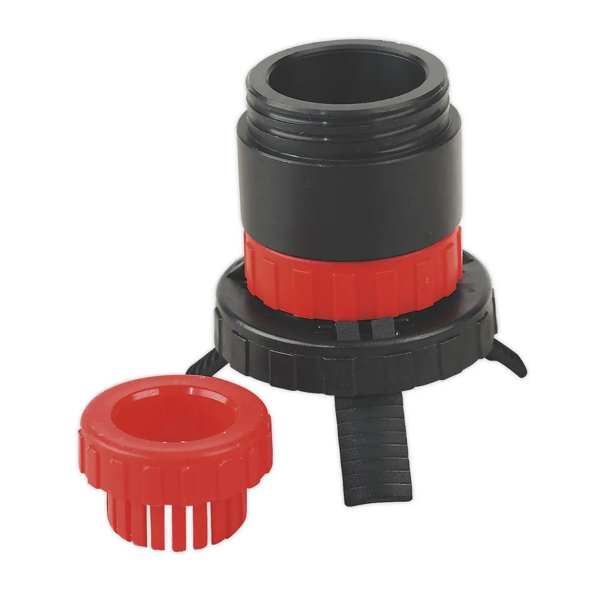 Sealey Universal Drum Adaptor fits SOLV/SF to Plastic Pouring Spouts 