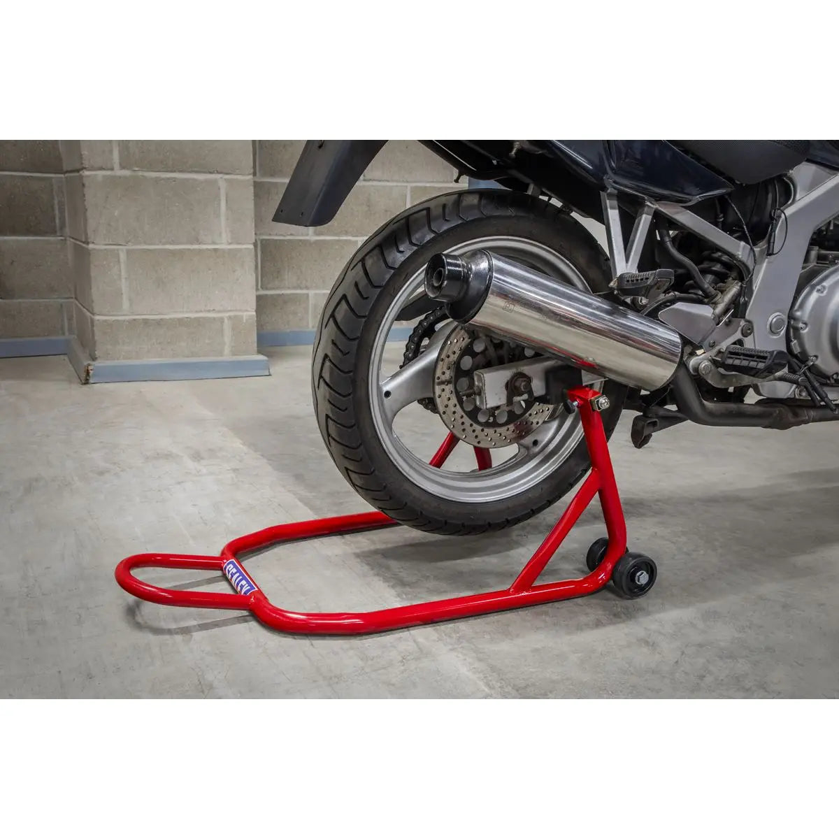 Sealey Universal Rear Paddock Stand with Rubber Supports 