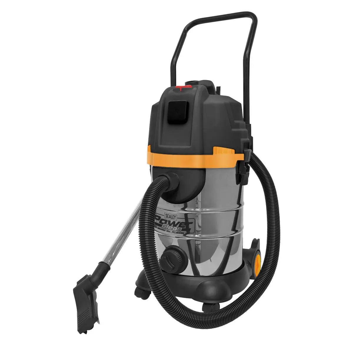Sealey Vacuum Cleaner Cyclone Wet & Dry 30L Double Stage 1200W/230V 