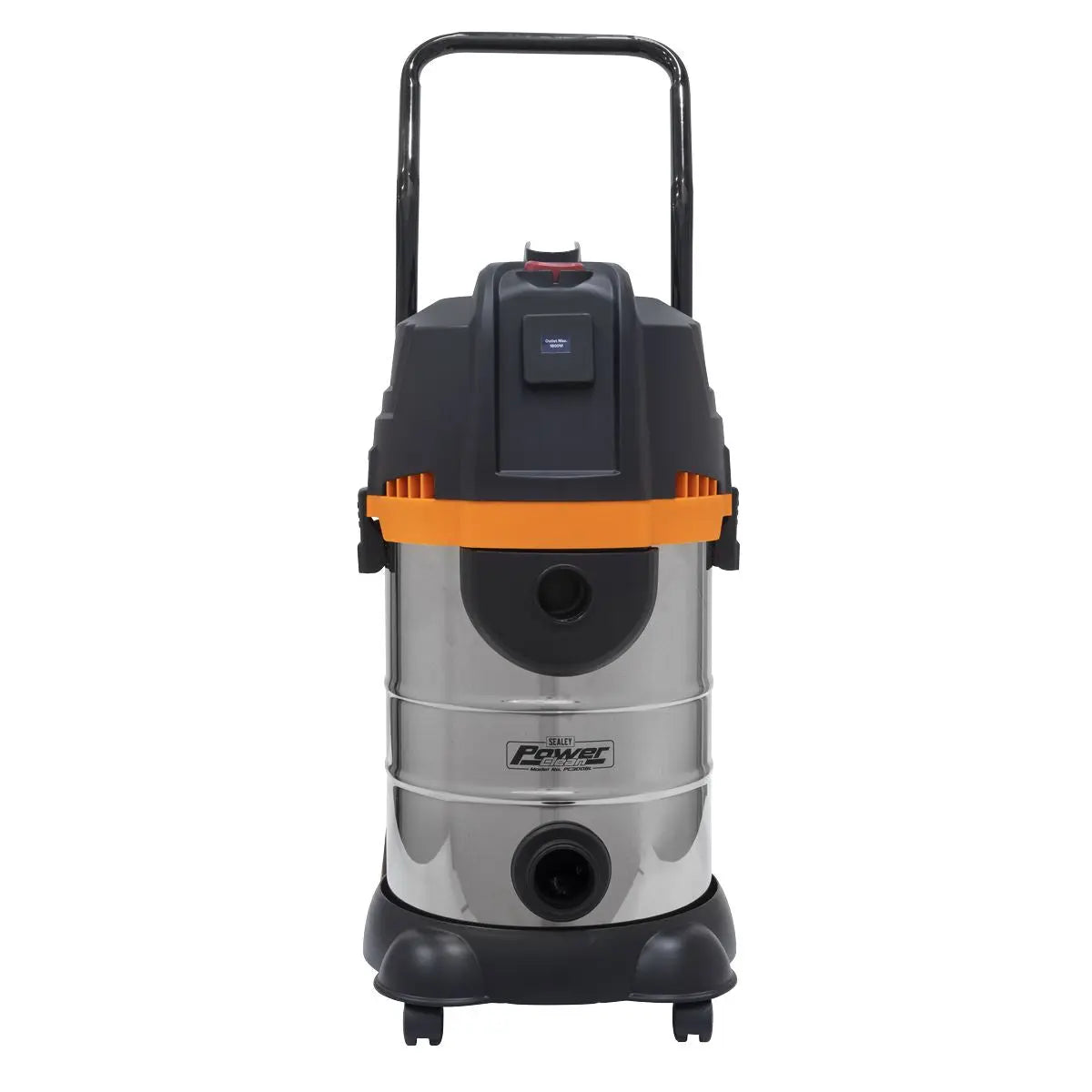 Sealey Vacuum Cleaner Cyclone Wet & Dry 30L Double Stage 1200W/230V 