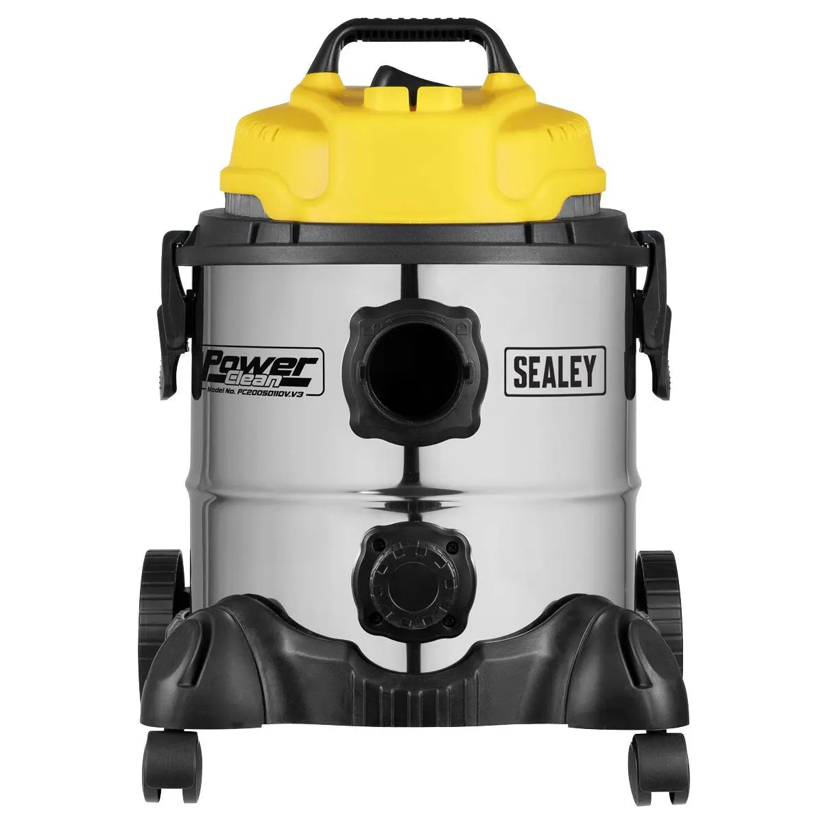 Sealey Vacuum Cleaner Industrial Wet & Dry 20L 1250W/110V Stainless Drum 