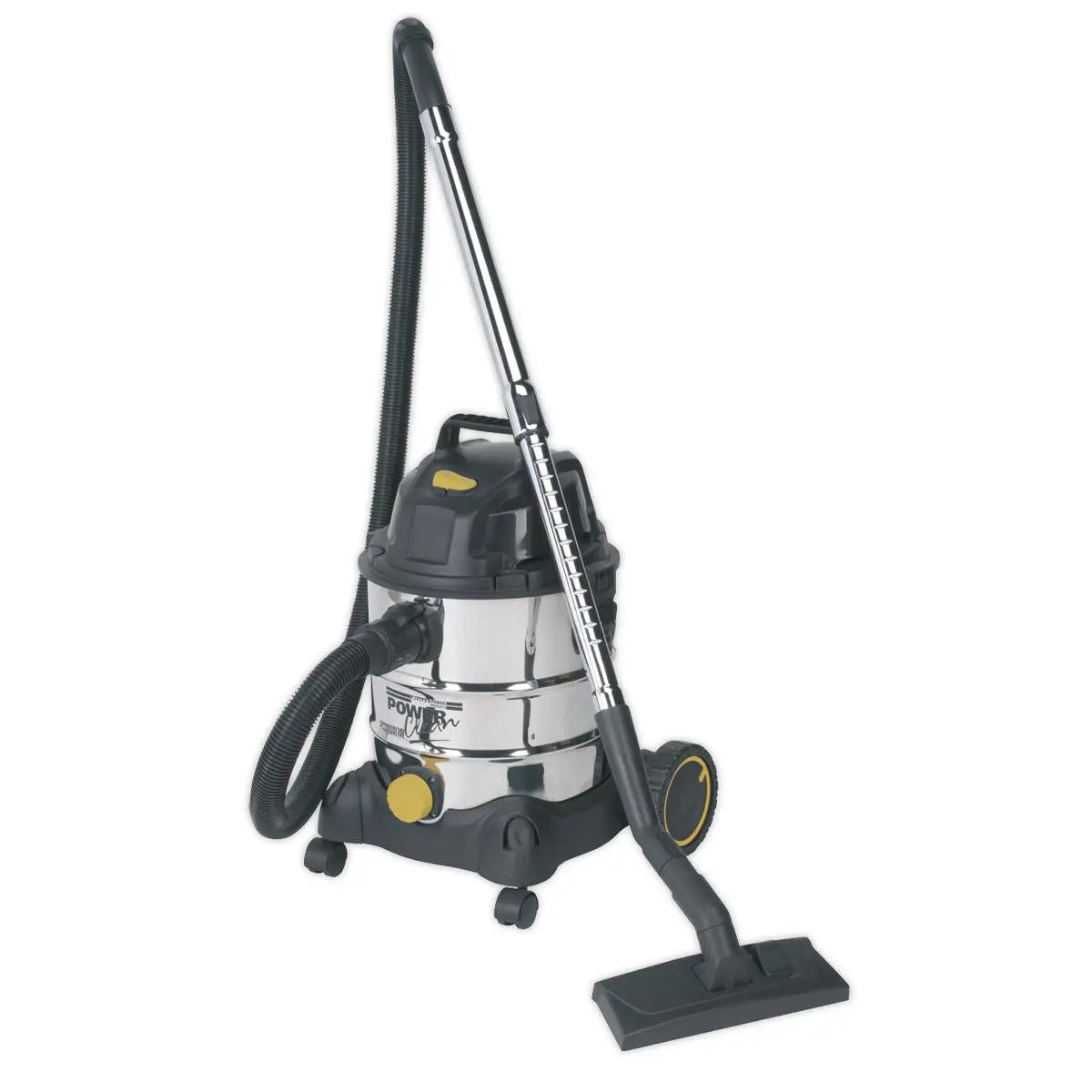 Sealey Vacuum Cleaner Industrial Wet & Dry 20L 1250W/110V Stainless Drum 