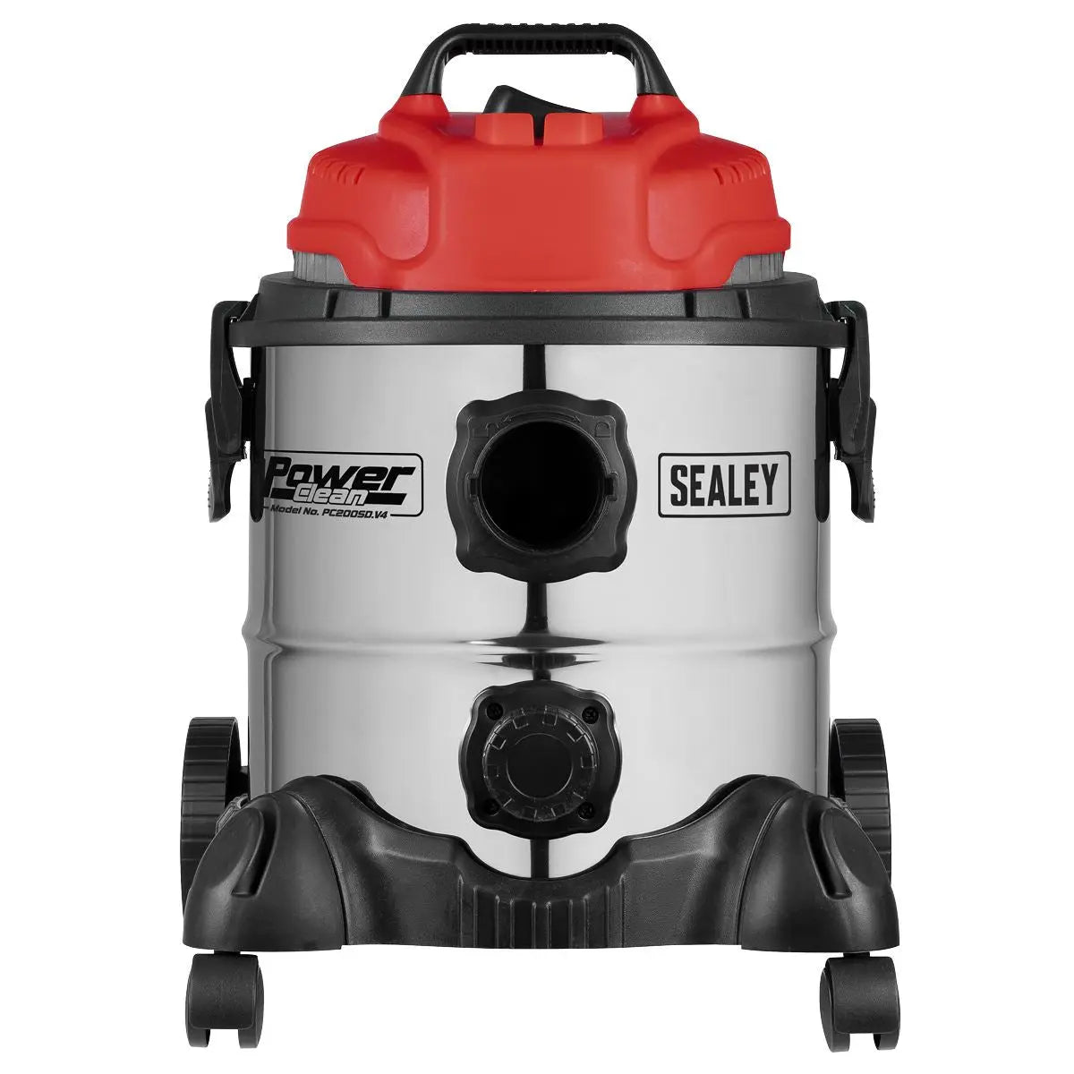 Sealey Vacuum Cleaner Industrial Wet & Dry 20L 1250W/230V Stainless Drum  White Rose Tools