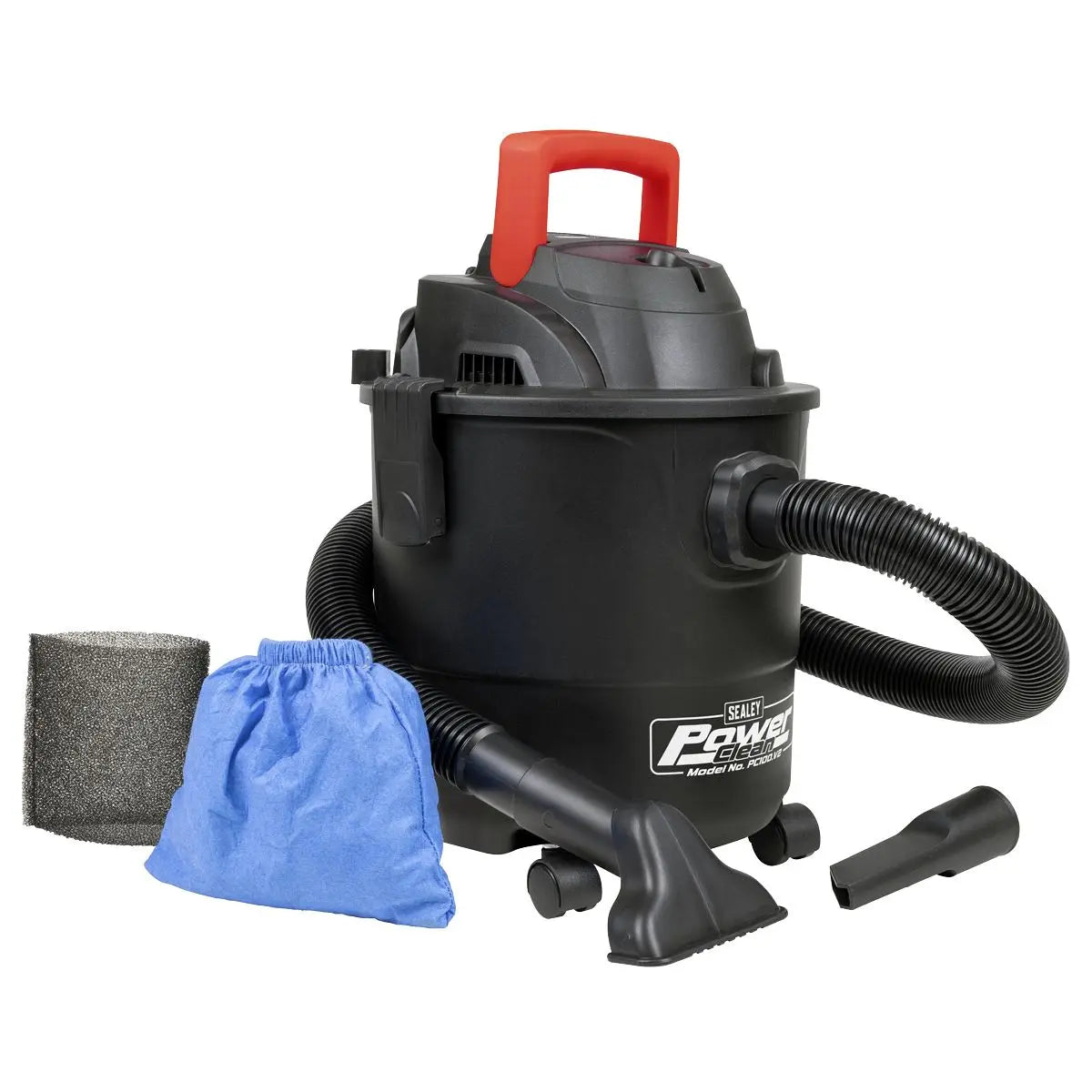 Sealey Vacuum Cleaner Wet & Dry 10L 1000W/230V  White Rose Tools