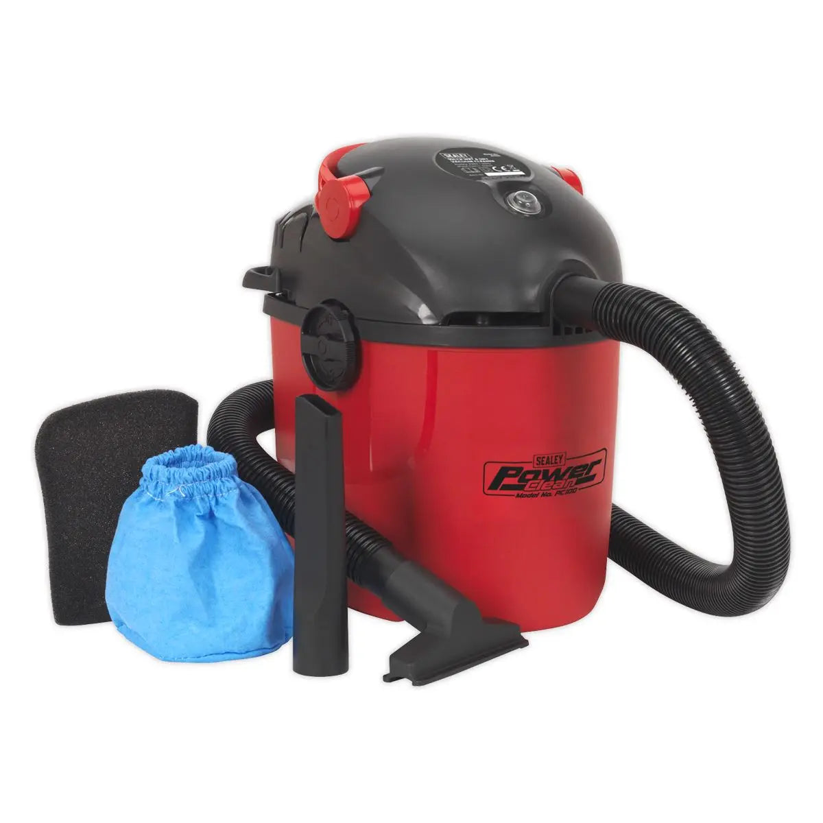 Sealey Vacuum Cleaner Wet & Dry 10L 1000W/230V 