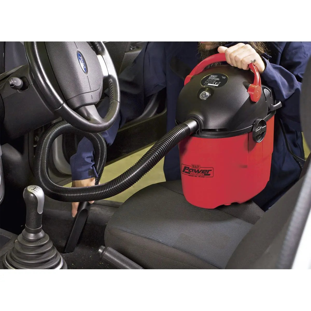 Sealey Vacuum Cleaner Wet & Dry 10L 1000W/230V 