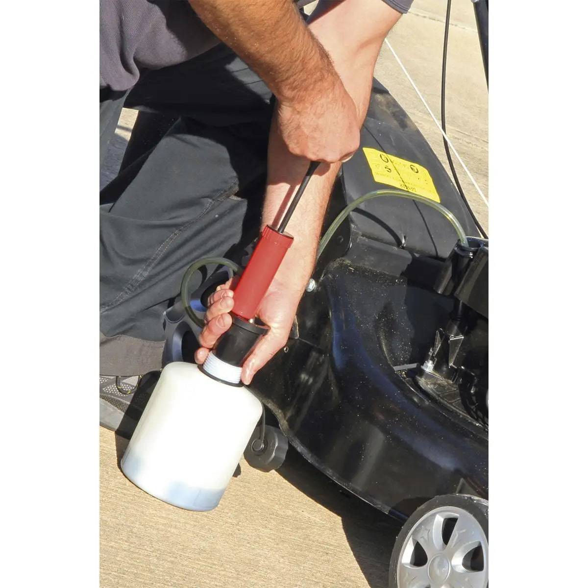 Sealey Vacuum Oil & Fluid Extractor Manual 1.6L 