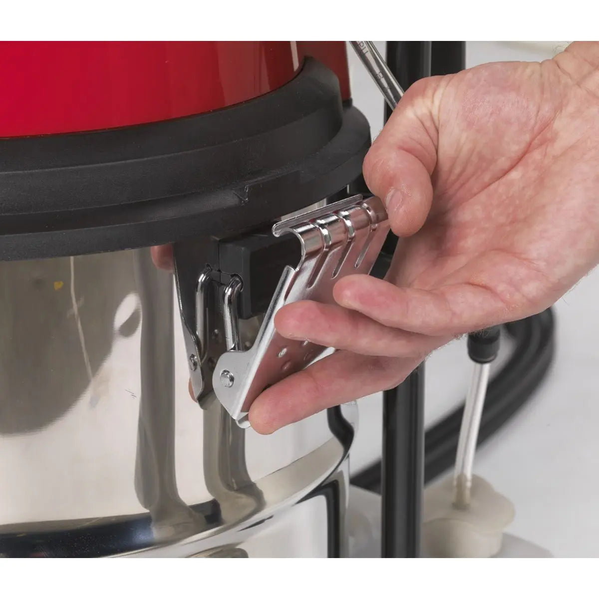 Sealey Valet Machine Wet & Dry 30L Stainless Drum 