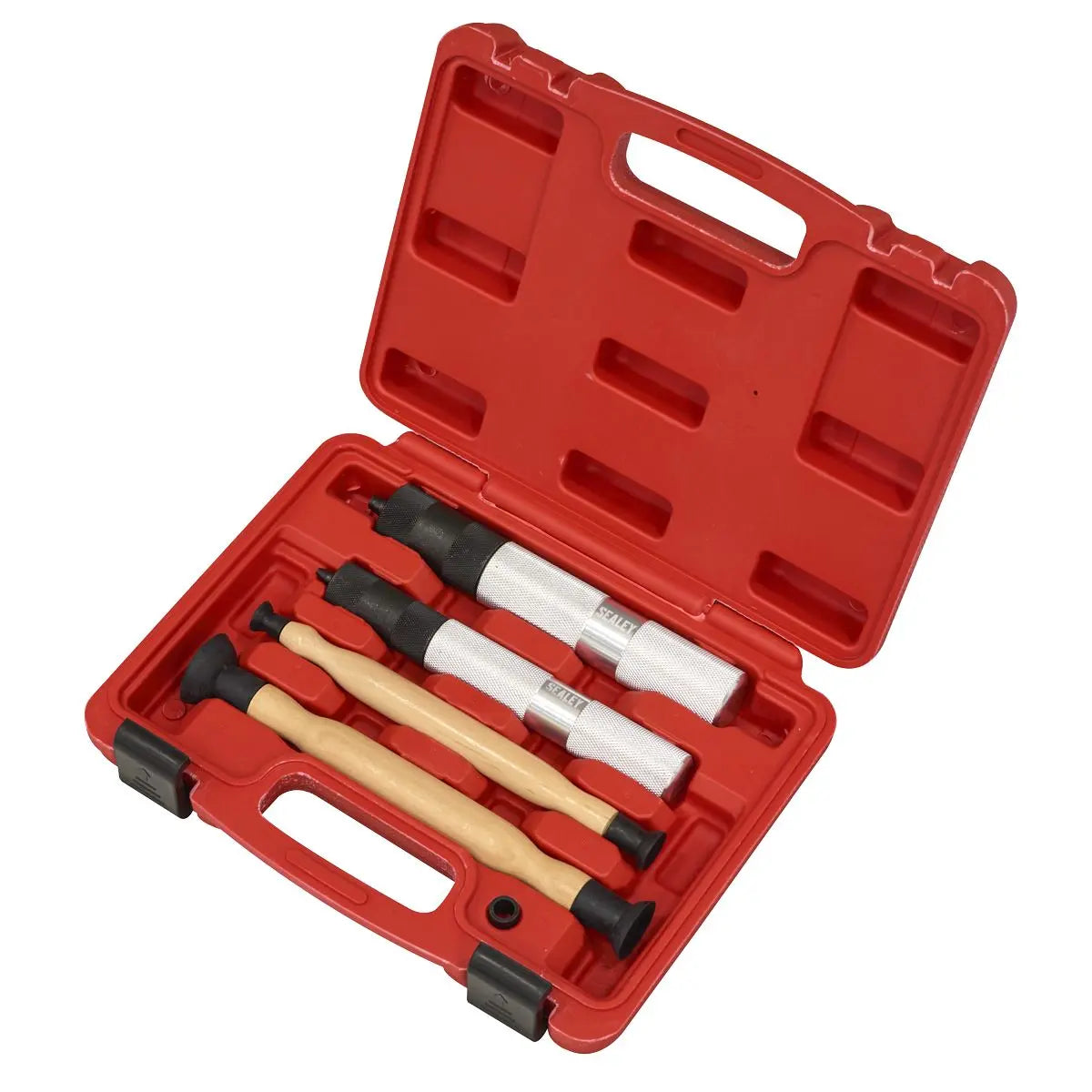 Sealey Valve Collet Remover/Installer Lapping Set 5pc  White Rose Tools