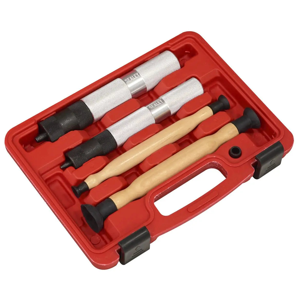 Sealey Valve Collet Remover/Installer Lapping Set 5pc  White Rose Tools