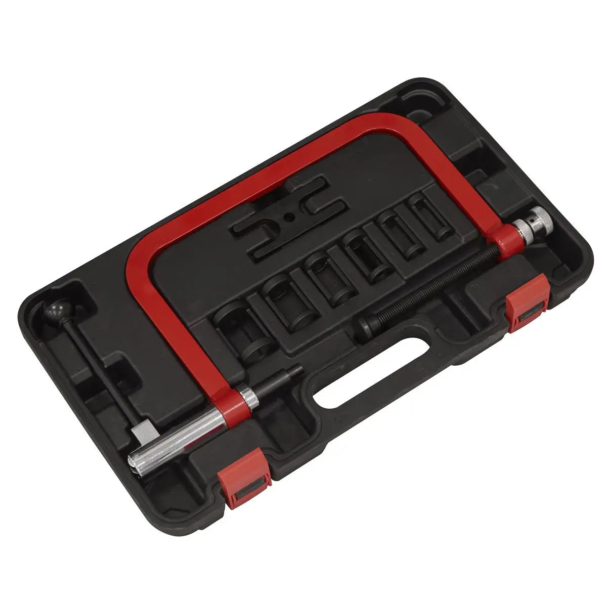 Sealey Valve Spring Compressor Set 8pc  White Rose Tools