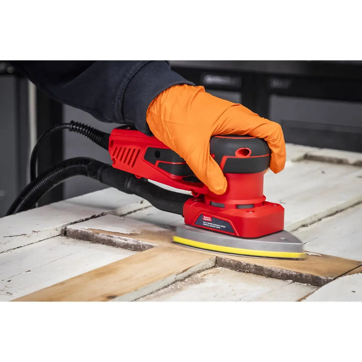 Sealey Variable Speed Brushless Orbital Sander 100 x 150mm 350W  White Rose Tools