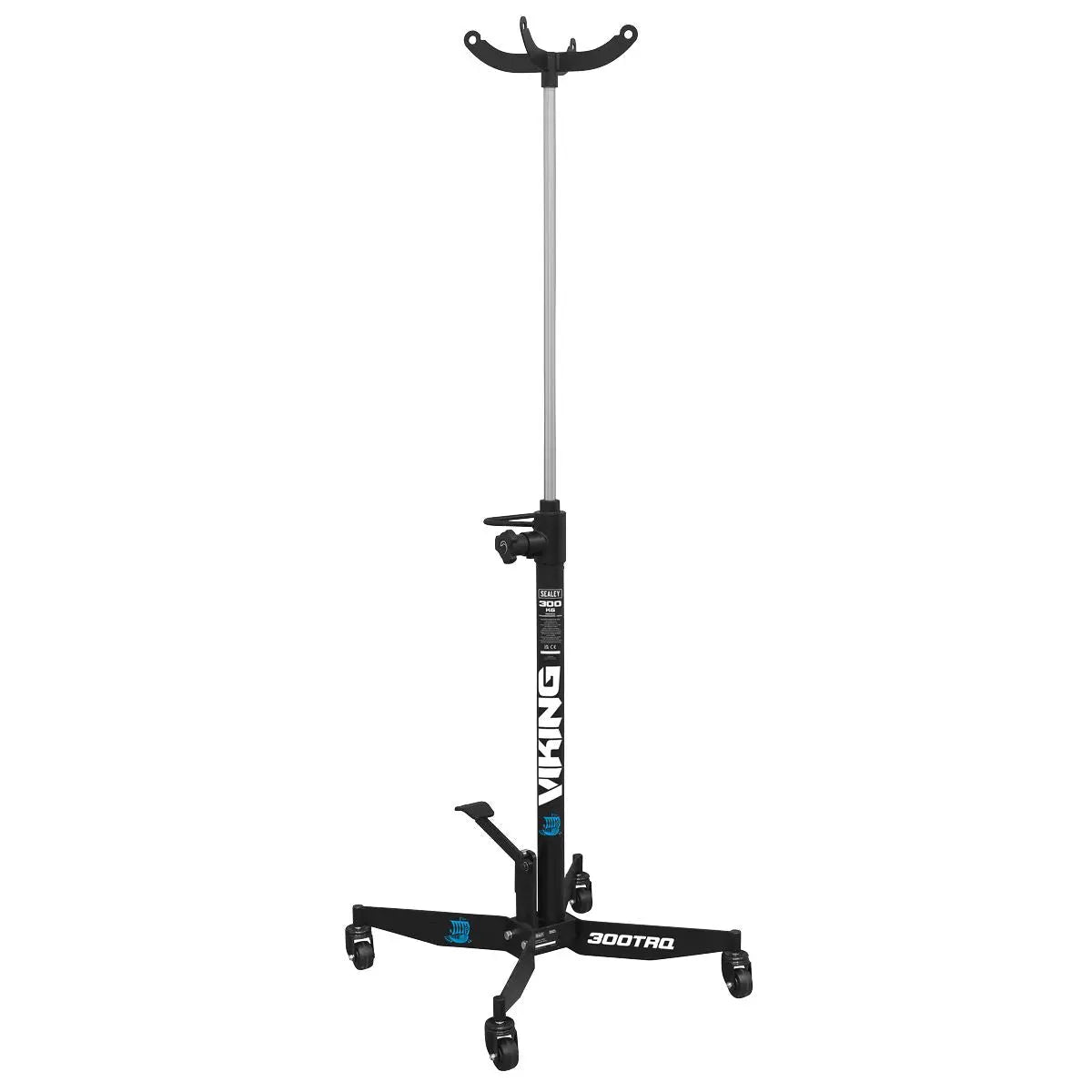 Sealey Vertical Quick Lift Transmission Jack 300kg  White Rose Tools