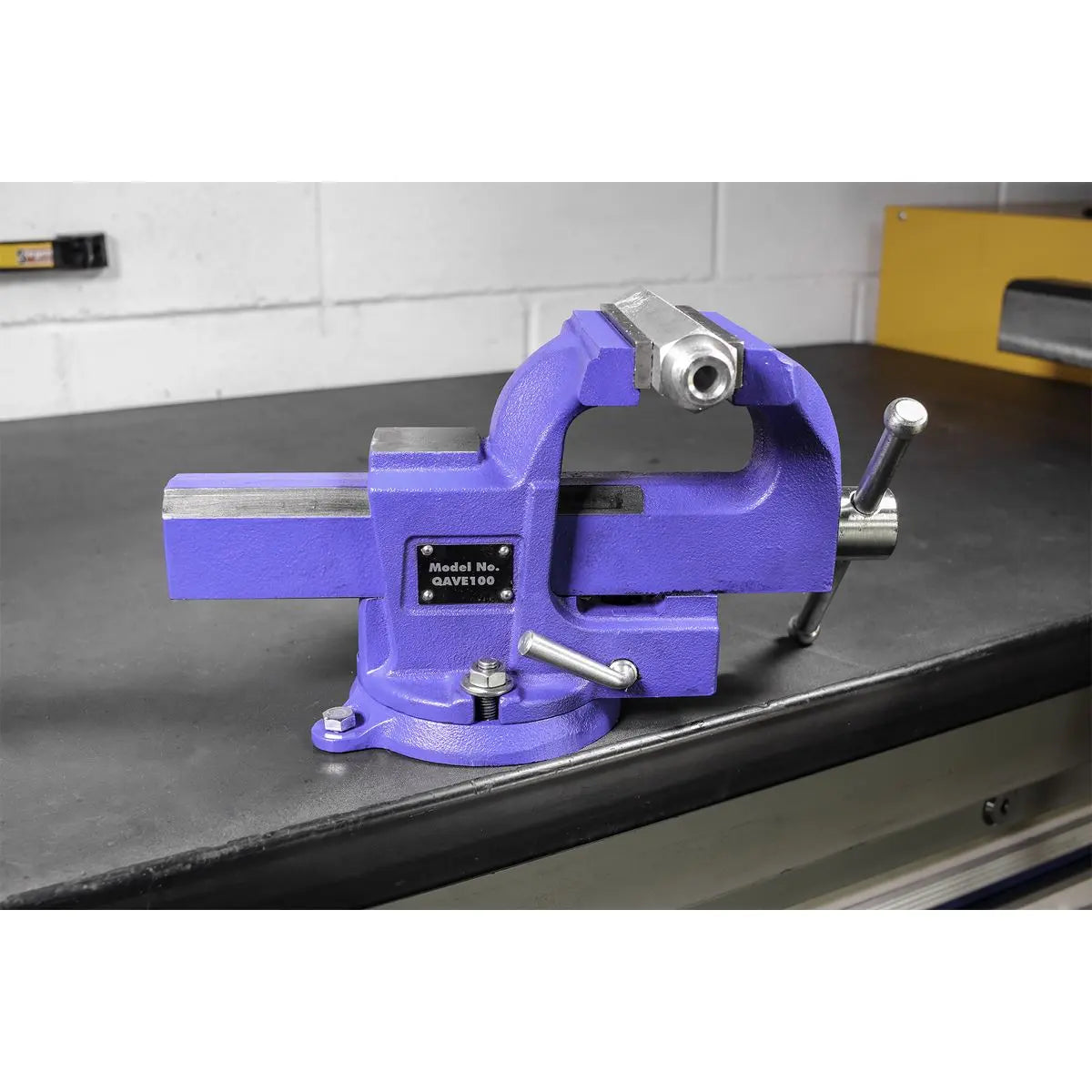 Sealey Vice 100mm Quick Action Swivel Base SG Iron 