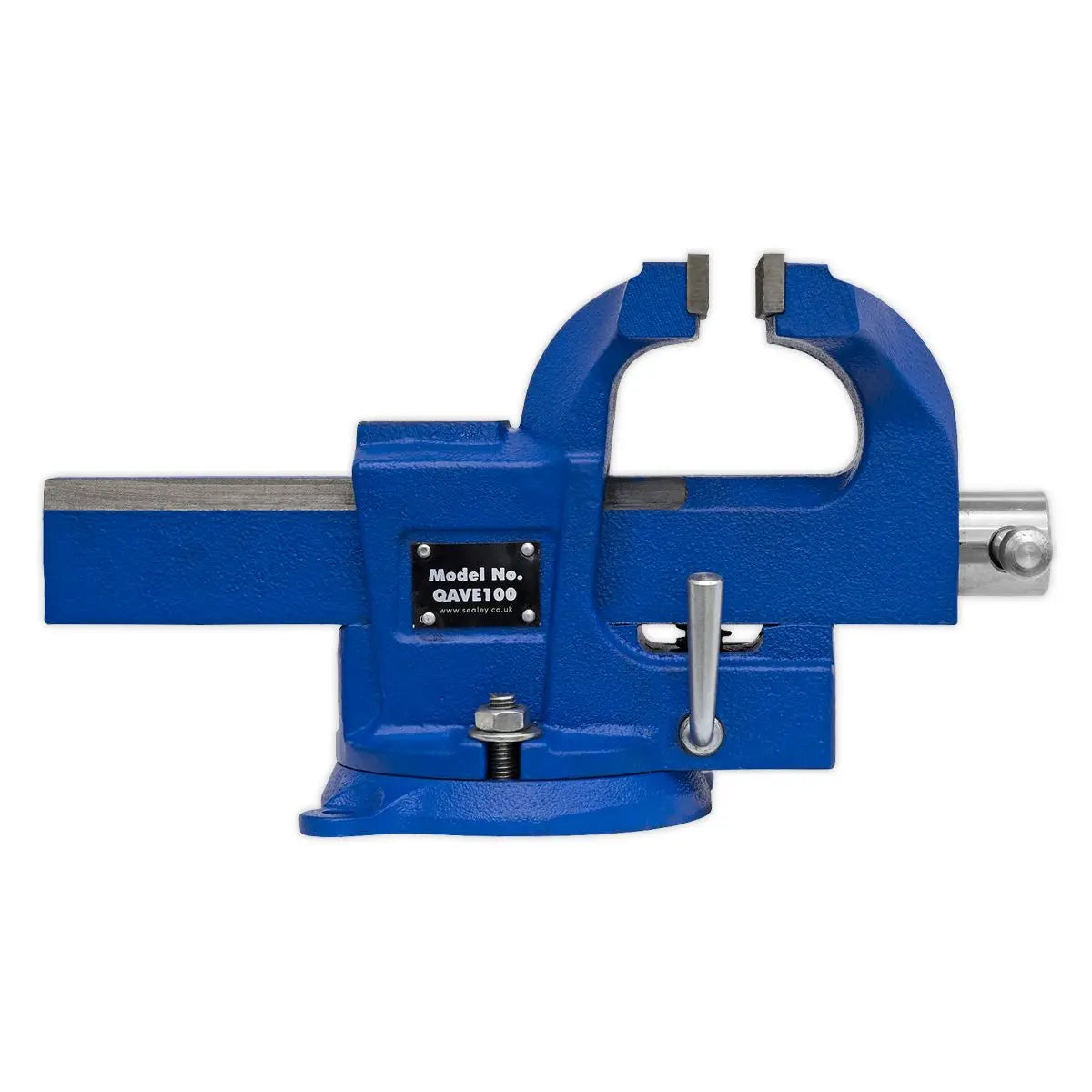 Sealey Vice 100mm Quick Action Swivel Base SG Iron 