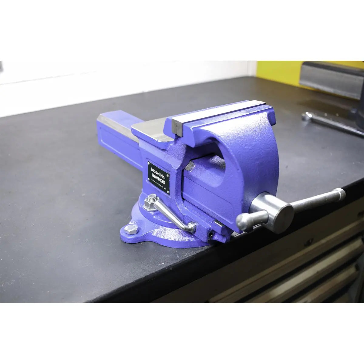 Sealey Vice 125mm Quick Action Swivel Base SG Iron 