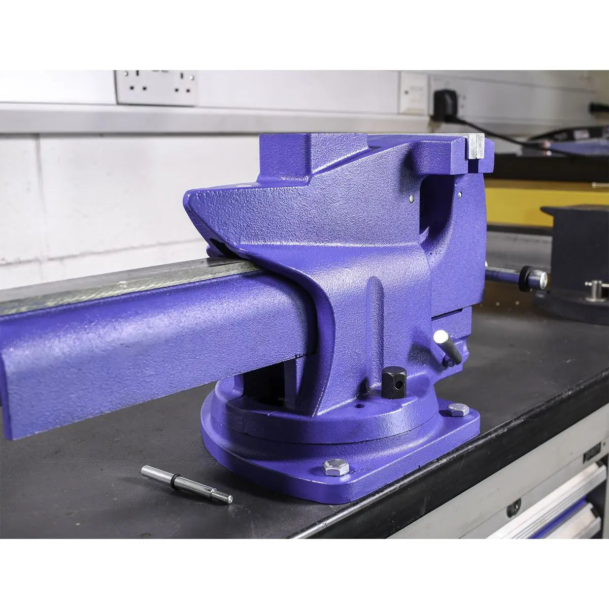 Sealey Vice 150mm Quick Action Swivel Base Cast Iron 