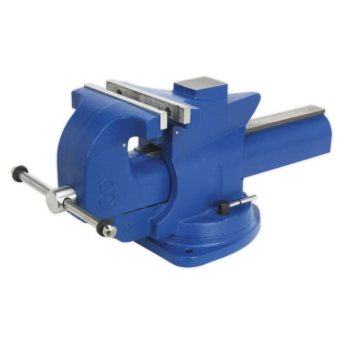 Sealey Vice 200mm Quick Action Swivel Base Cast Iron 