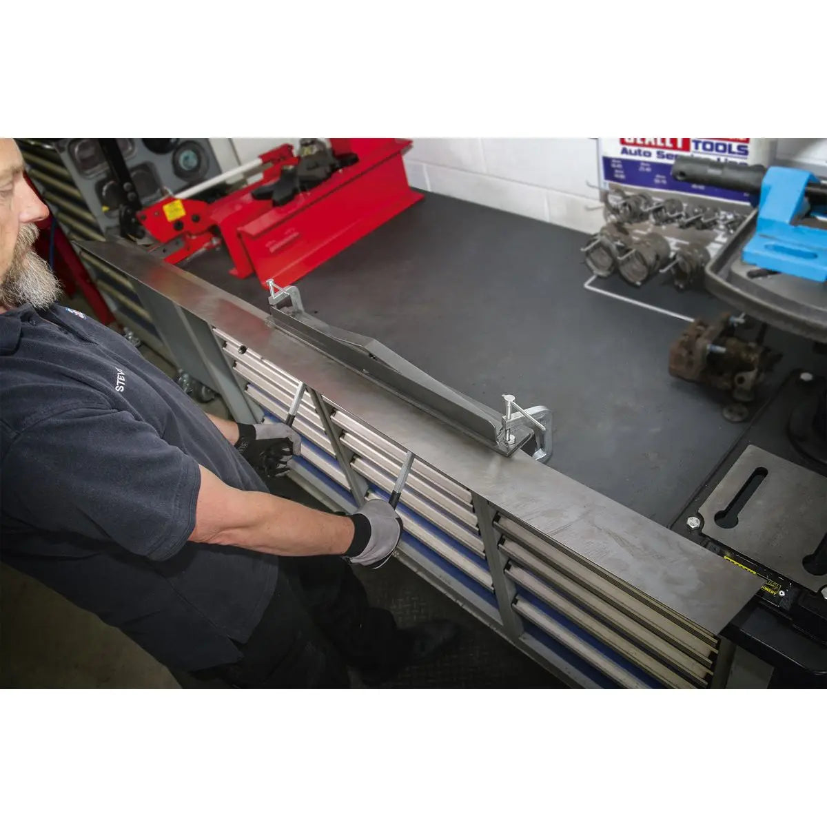 Sealey Vice/Bench Mounting Sheet Metal Folder 700mm 