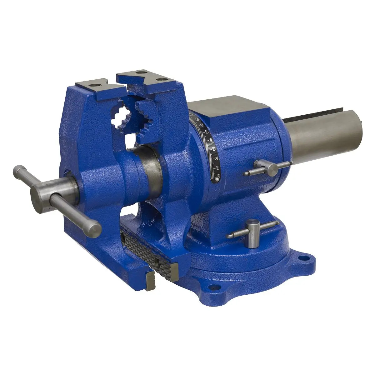 Sealey Vice Cast Iron Multifunction Swivel Base 150mm 