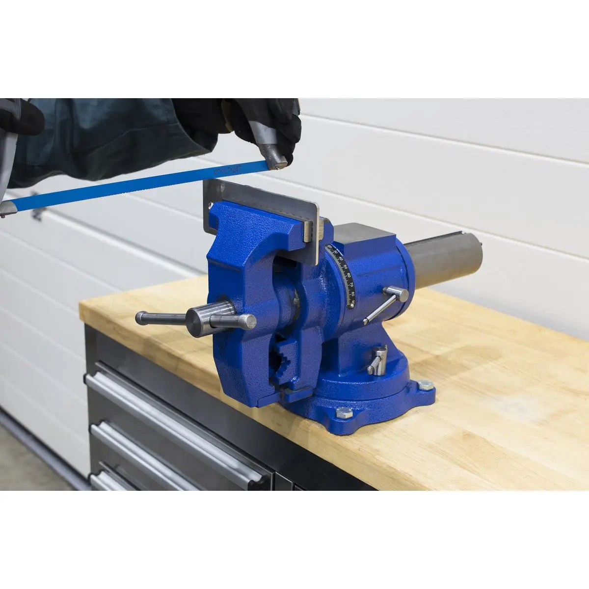Sealey Vice Cast Iron Multifunction Swivel Base 150mm 