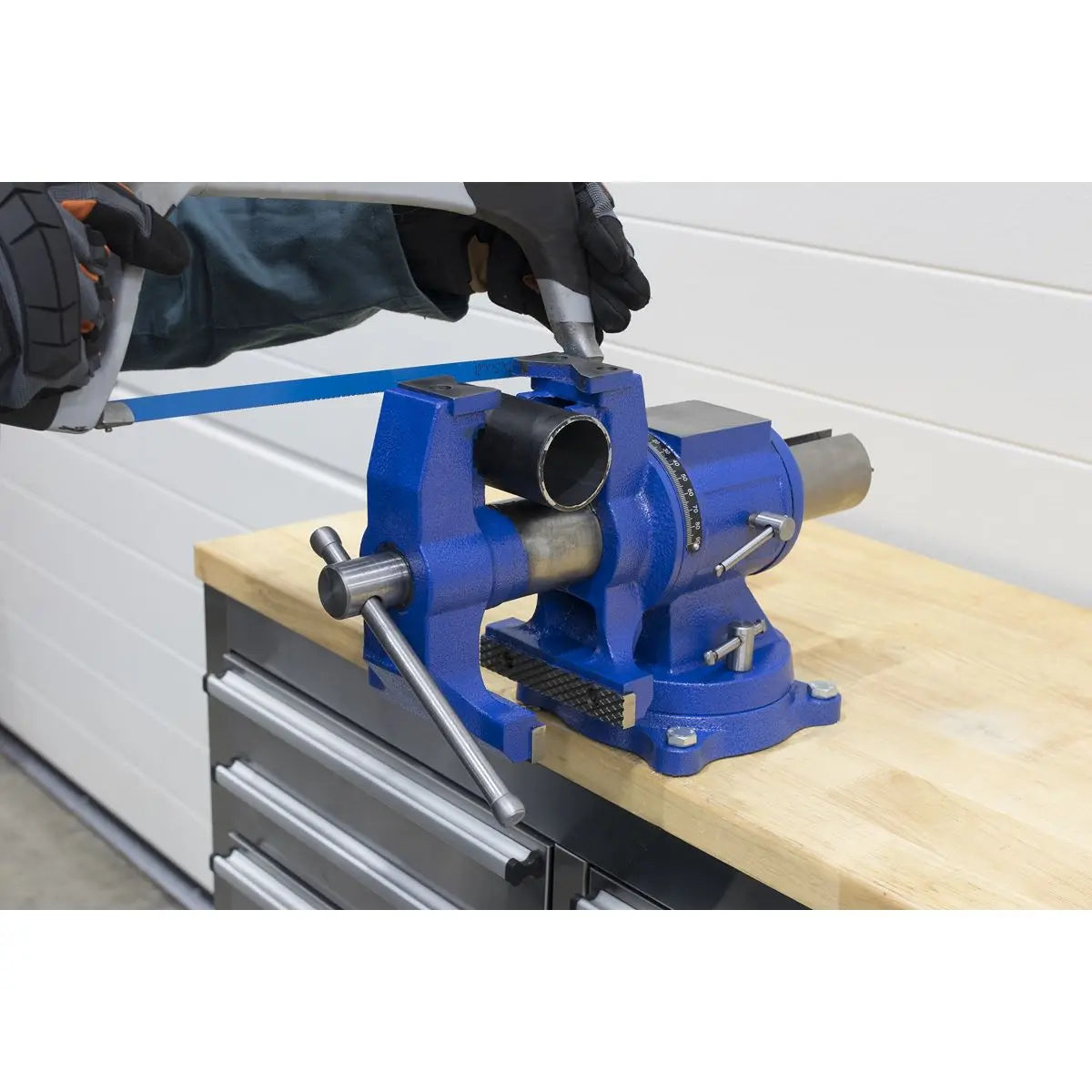 Sealey Vice Cast Iron Multifunction Swivel Base 150mm 
