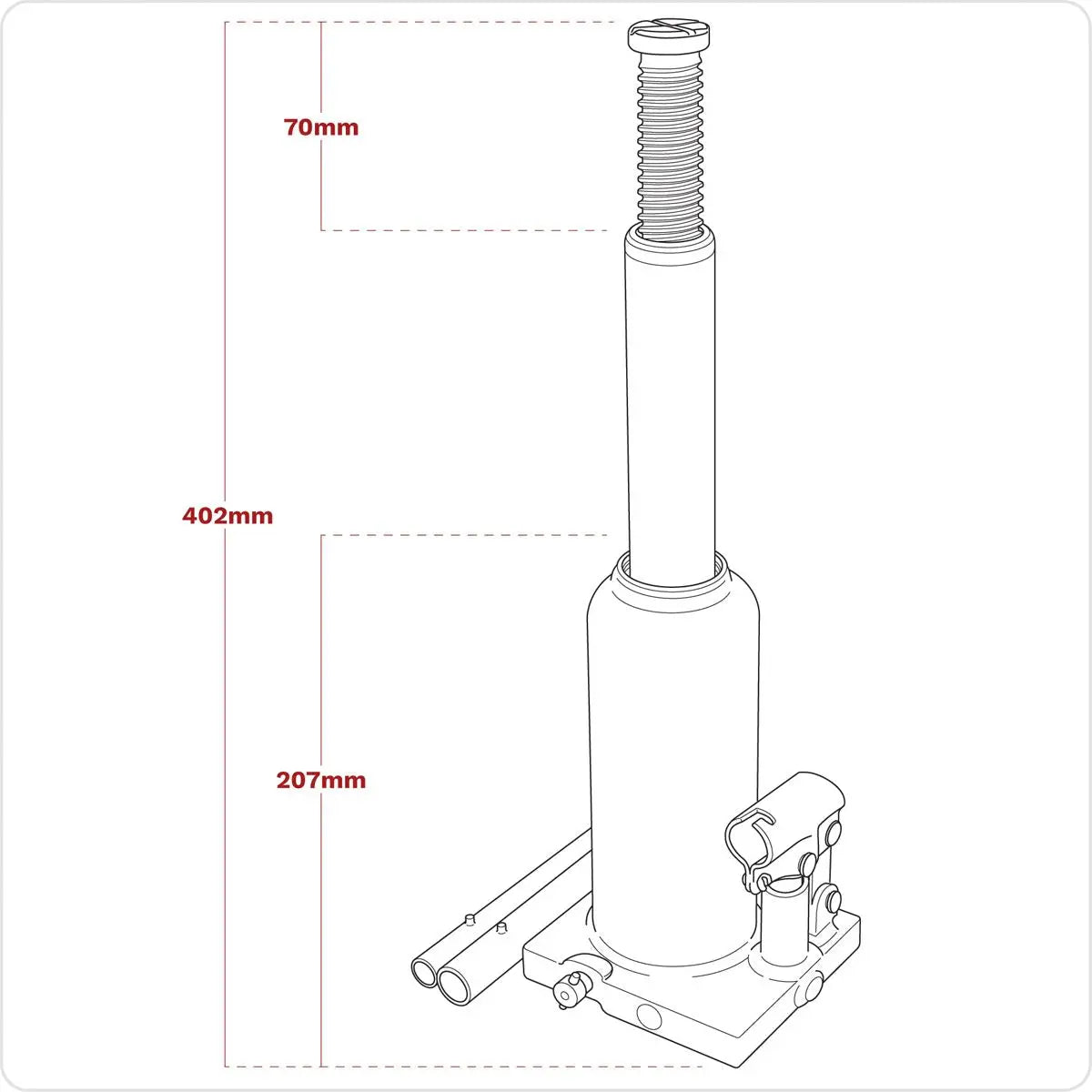 Sealey Viking Bottle Jack 5 Tonne 