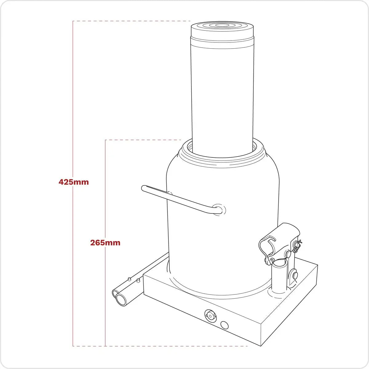 Sealey Viking Bottle Jack 50 Tonne 