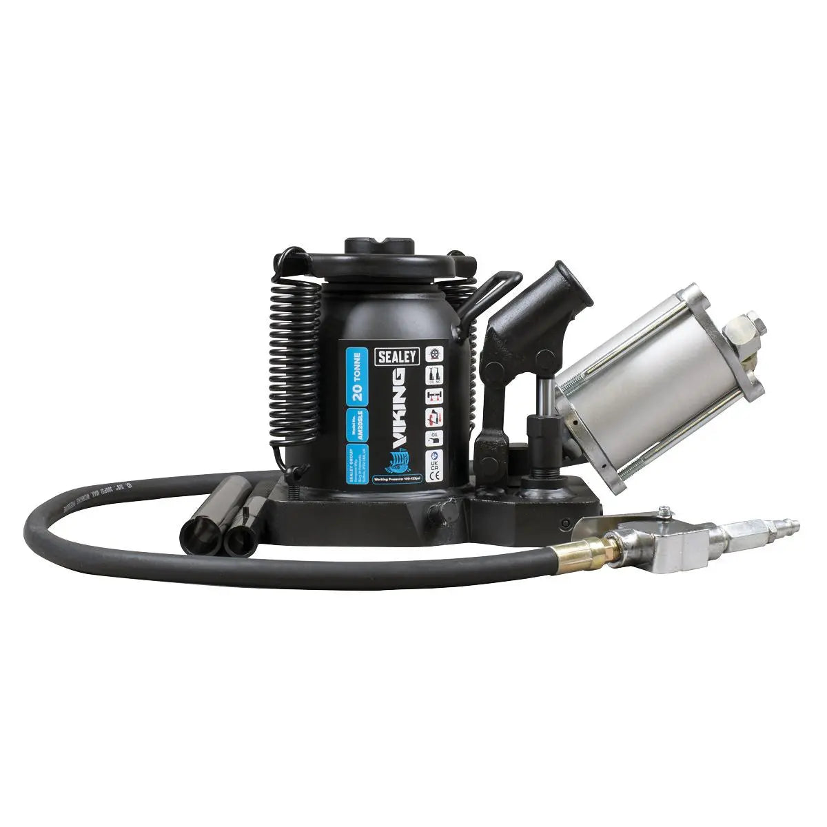 Sealey Viking Manual/Air Hydraulic Bottle Jack 20 Tonne  White Rose Tools