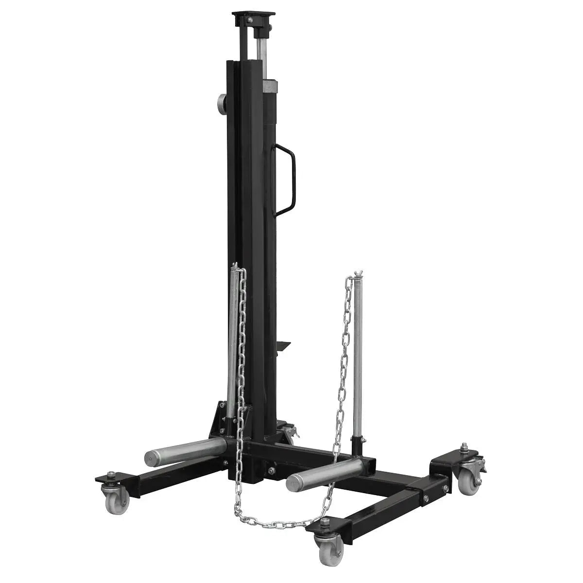 Sealey Viking Quick Lift Wheel Removal/Lifter Trolley 100kg Capacity  White Rose Tools