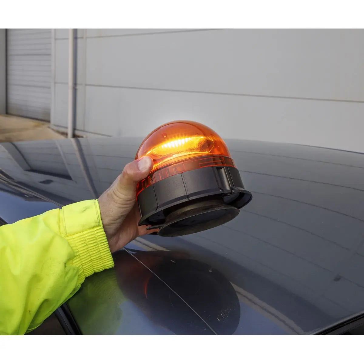 Sealey Warning Beacon 20W SMD LED 12/24V Magnetic Base 