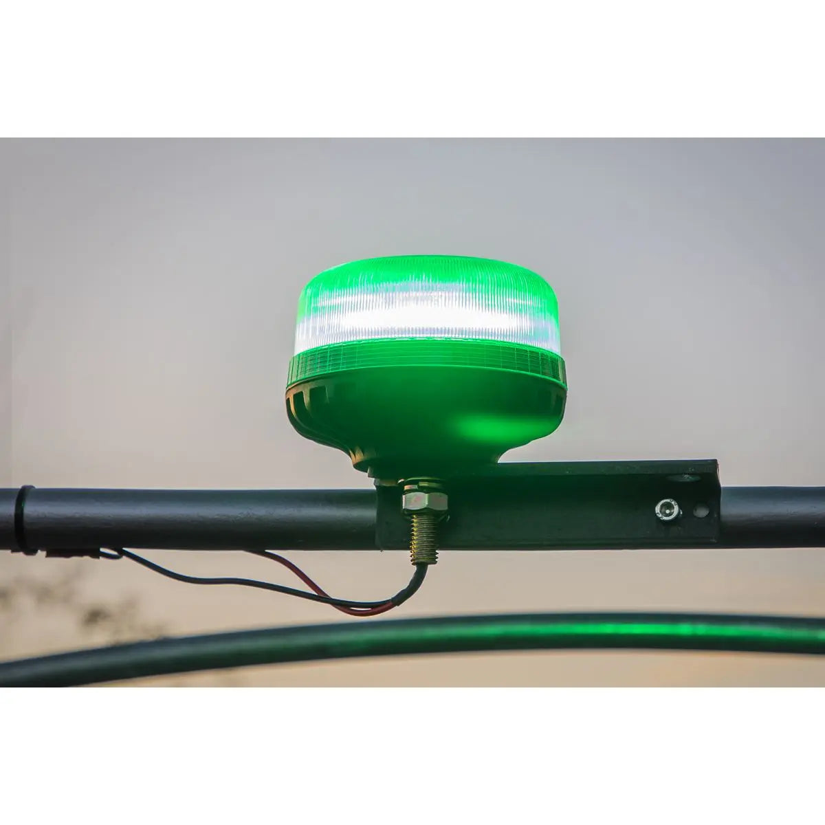 Sealey Warning Beacon SMD LED 12/24V 12mm Bolt Fixing - Green 