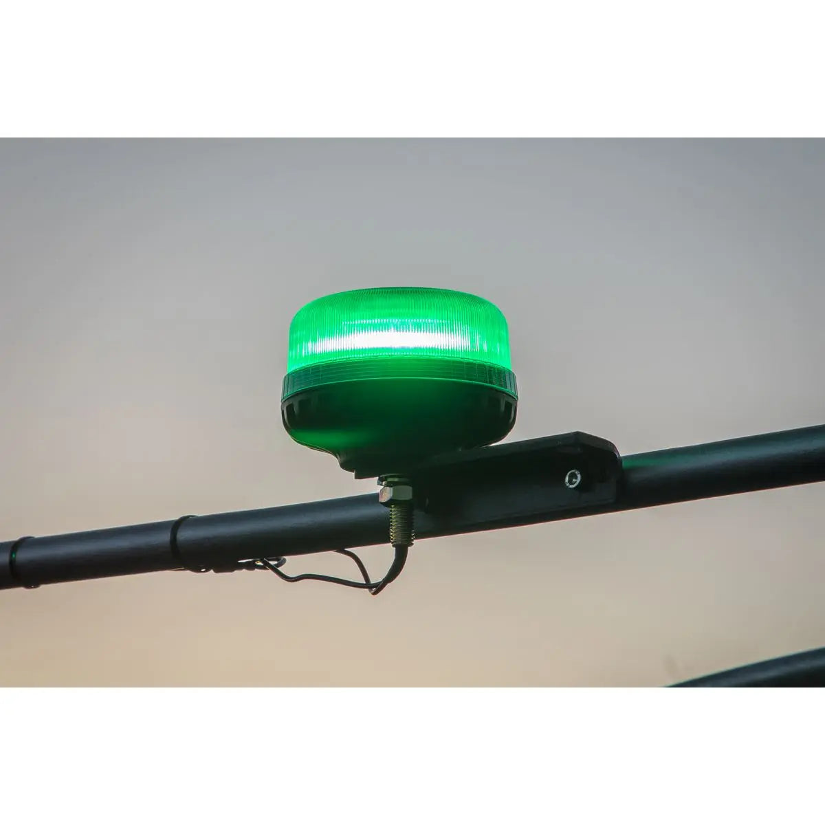 Sealey Warning Beacon SMD LED 12/24V 12mm Bolt Fixing - Green 