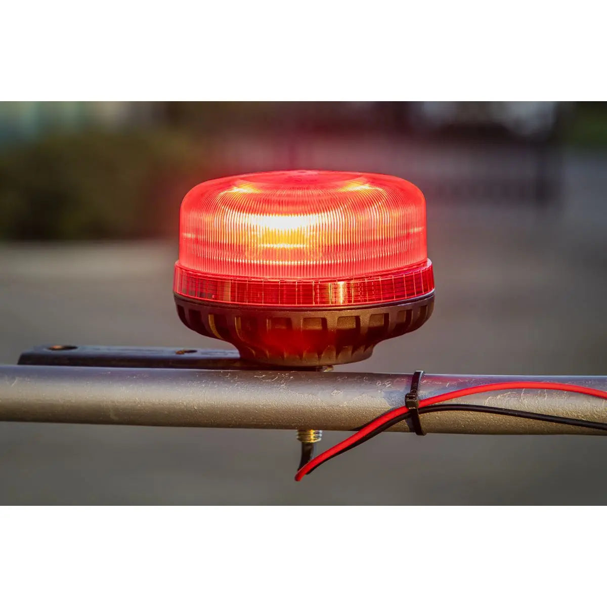 Sealey Warning Beacon SMD LED 12/24V 12mm Bolt Fixing - Red 