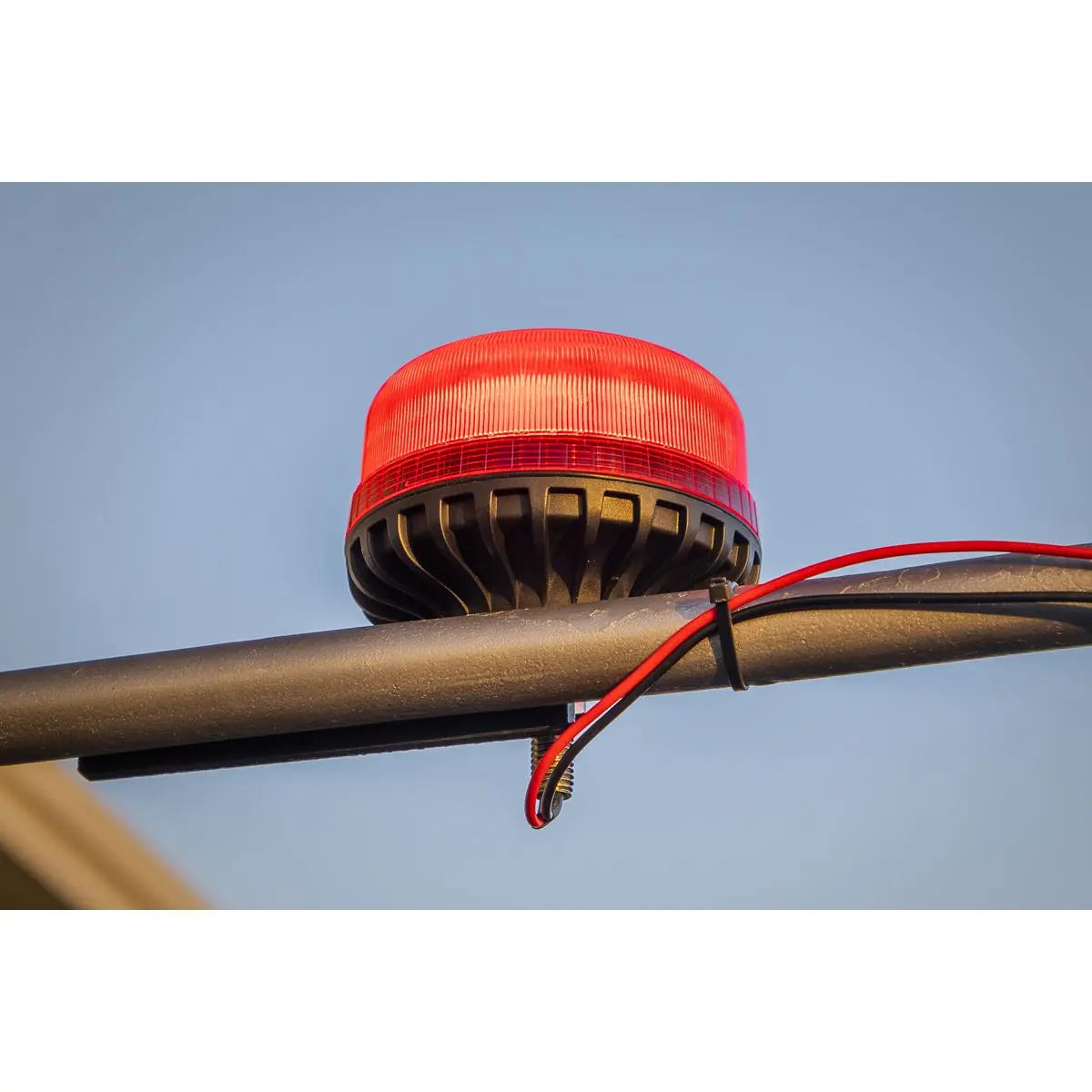 Sealey Warning Beacon SMD LED 12/24V 12mm Bolt Fixing - Red 