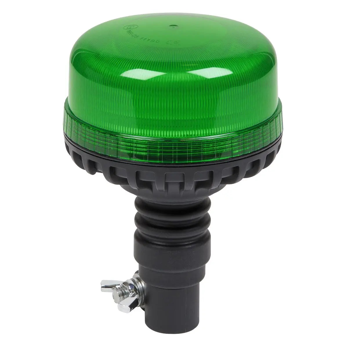 Sealey Warning Beacon SMD LED 12/24V Flexible Spigot Fixing - Green 